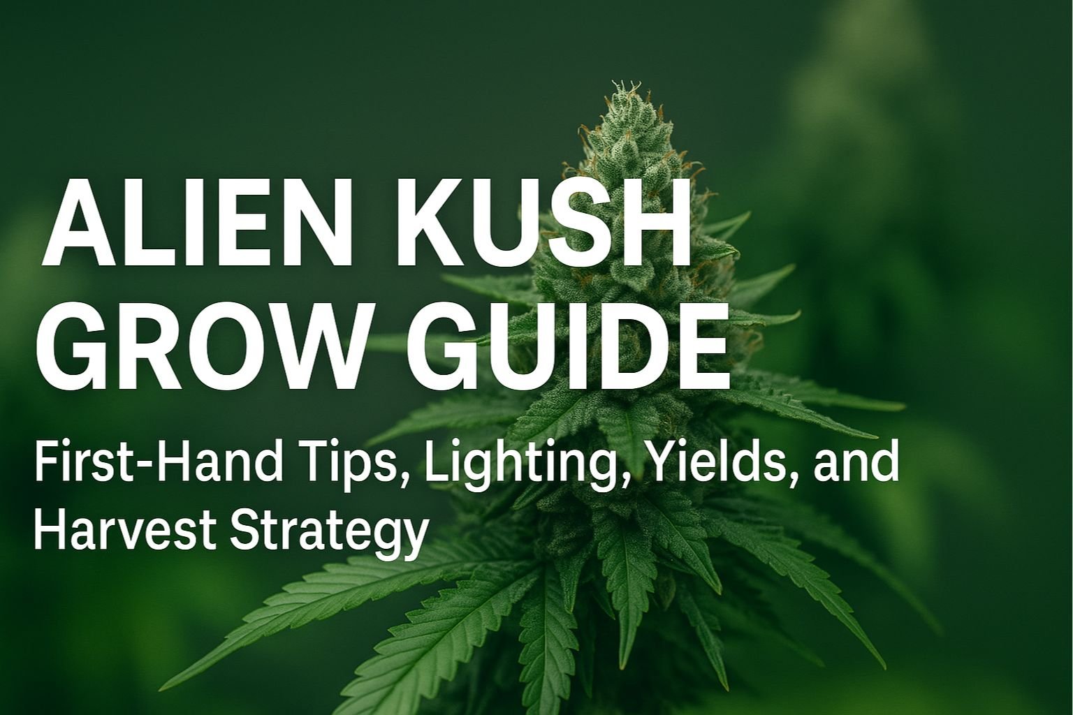 Alien Kush Grow Guide