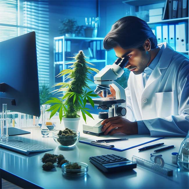 Chemical Profile of White Walker CBD