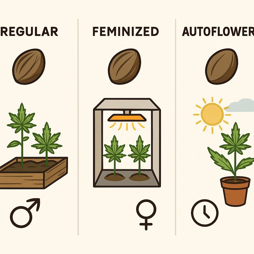 type of marijuana seeds