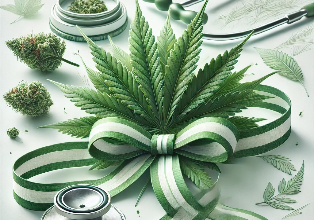 Medical Strain Analysis Green Ribbon